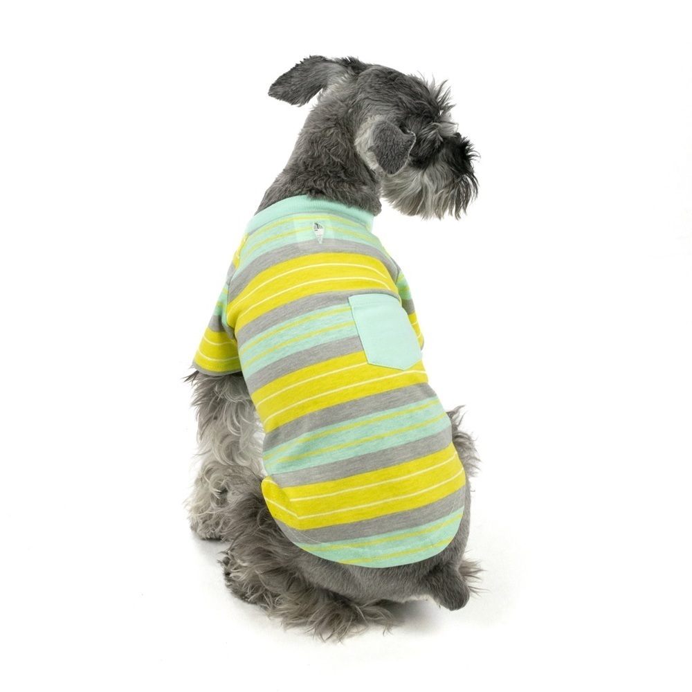 Vibrant Life Striped Dog T-Shirt